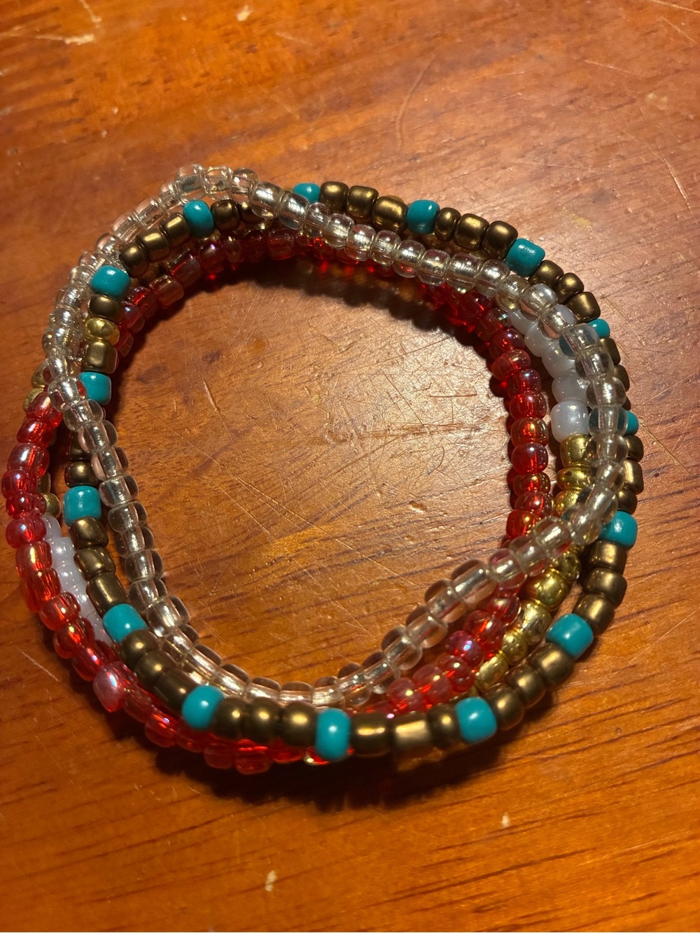 Beaded Stacked Bracelets